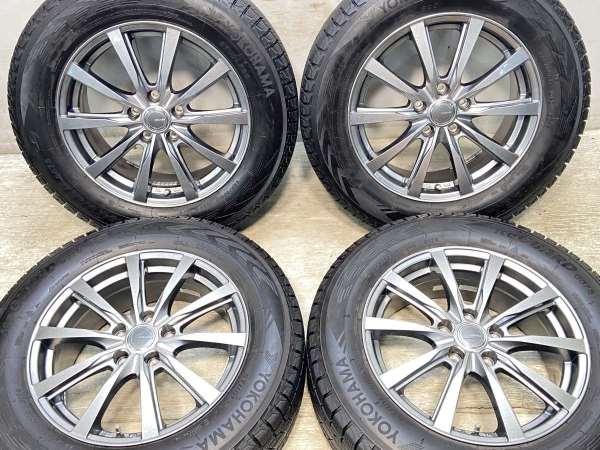 CX-8純正17インチホイール　ヨコハマ iceGUARD G075 4本 iceGUARD MAZDA CX-8/CX-5 ヨコハマ スタッドレスタイヤ