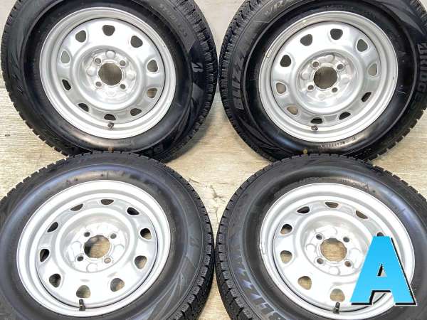 【中古】ブリヂストン ブリザック VRX2 185/70R14 　 TOPY M47A 14インチ 100-4穴 4本 中古タイヤ・スタッドレスタイヤ