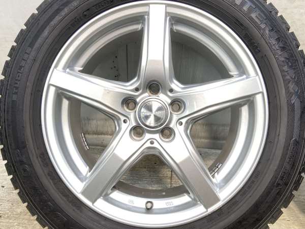 【中古】ダンロップ ウィンターマックス WM02 205/55R16 　 VIOLENTO 16インチ 100-5穴 4本 中古タイヤ・スタッドレスタイヤ_6