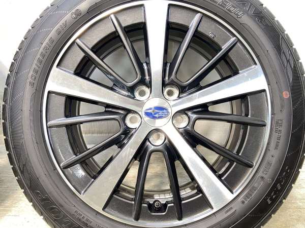 中古】ダンロップ エナセーブ EC204 205/55R16 スバル純正 16インチ