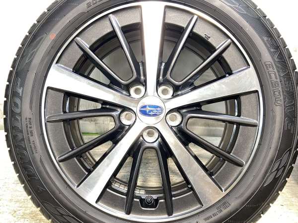 中古】ダンロップ エナセーブ EC204 205/55R16 スバル純正 16インチ