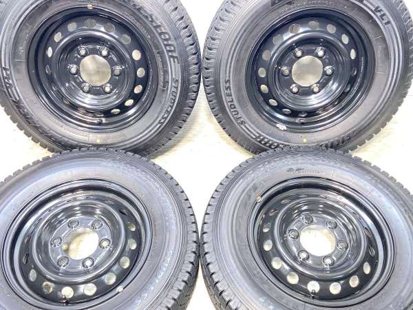ブリザック VL1 スタッドレスタイヤ ＆ 純正スチールホイール 4本セット