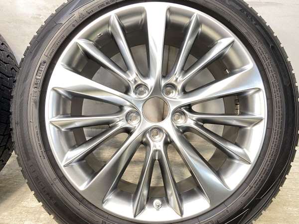 【中古】ダンロップ ウィンターマックス WM02 225/50R18 日産純正 18インチ 114.3-5穴 4本 中古タイヤ・スタッドレスタイヤ スタッドレスタイヤ・ホイールセット