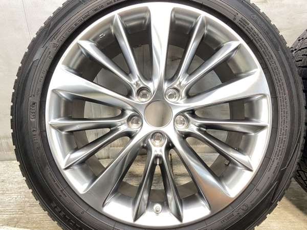 【中古】ダンロップ ウィンターマックス WM02 225/50R18 日産純正 18インチ 114.3-5穴 4本 中古タイヤ・スタッドレスタイヤ スタッドレスタイヤ・ホイールセット