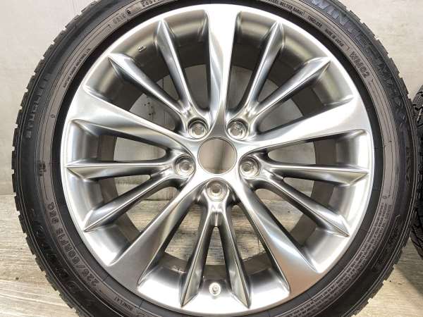 【中古】ダンロップ ウィンターマックス WM02 225/50R18 日産純正 18インチ 114.3-5穴 4本 中古タイヤ・スタッドレスタイヤ スタッドレスタイヤ・ホイールセット
