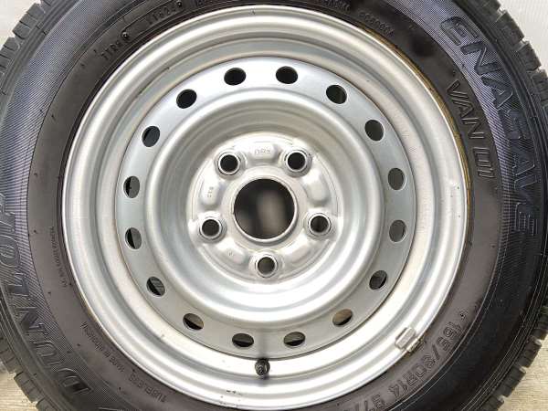 【中古】ダンロップ エナセーブ VAN01 165/80R14 　 D8X 14インチ 114.3-5穴 4本 中古タイヤ・サマータイヤ_3