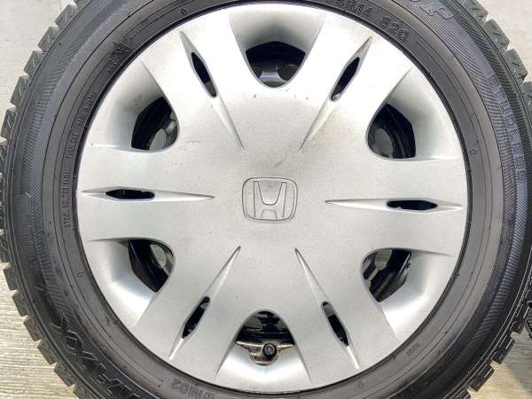 【中古】ダンロップ ウィンターマックス WM02 175/65R14 ホンダ純正 14インチ 100-4穴 4本 中古タイヤ・スタッドレスタイヤ_4