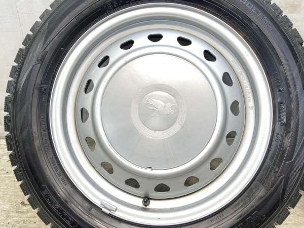 【中古】DUNLOP WM02 185/60R15 キャロウィン S7 15インチ 100/114.3-4穴 4本 中古タイヤ・スタッドレスタイヤ_5