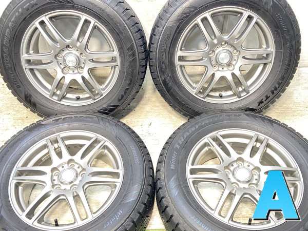 トーヨータイヤ ウィンタートランパスTX 215/65R16 　 LAYCEA 16インチ 114.3-5穴 4本 タイヤ・スタッドレスタイヤ