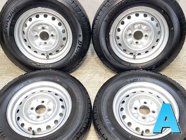 【中古】ダンロップ エナセーブ VAN01 165R13 日産純正 13インチ 100-4穴 4本 中古タイヤ・サマータイヤ