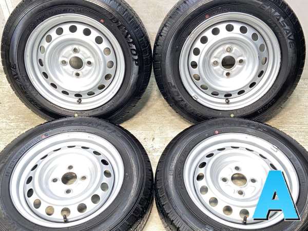 中古】ダンロップ エナセーブ VAN01 155/80R14 トヨタ純正 14インチ