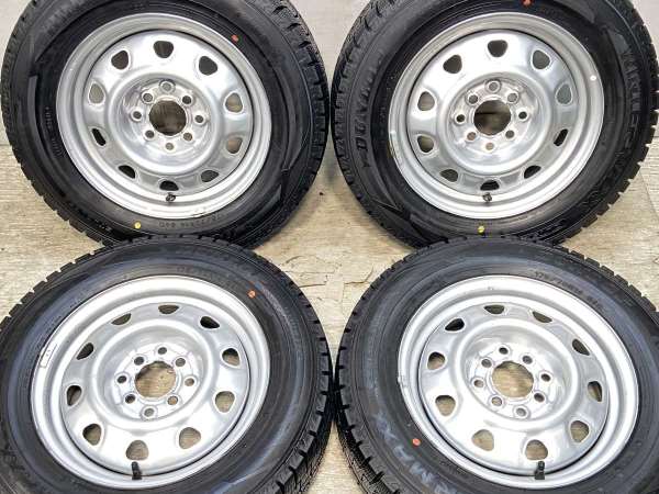 ダンロップ スタッドレス 195／65／R15 2015年製造 4本セット 着払い