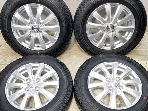 中古】グッドイヤー アイスナビ カーゴ 155/80R14 RAVRION 14インチ