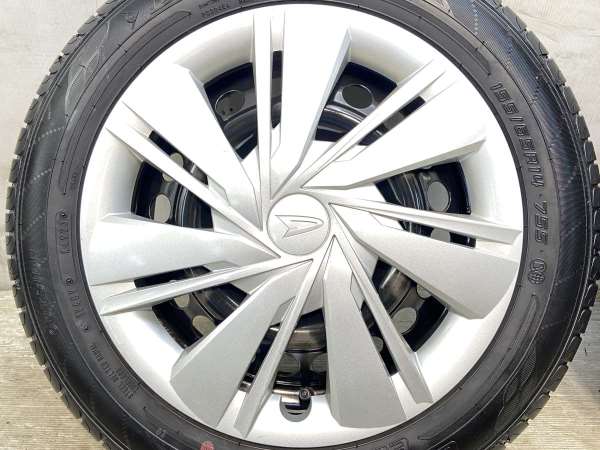 155/65R14 ダンロップ エナセーブEC204 ダイハツ純正アルミ付