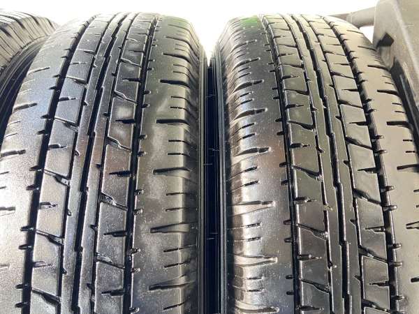 【中古】ダンロップ エナセーブ VAN01 165R13 日産純正 13インチ 100-4穴 4本 中古タイヤ・サマータイヤ