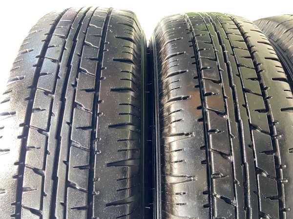 【中古】ダンロップ エナセーブ VAN01 165R13 日産純正 13インチ 100-4穴 4本 中古タイヤ・サマータイヤ