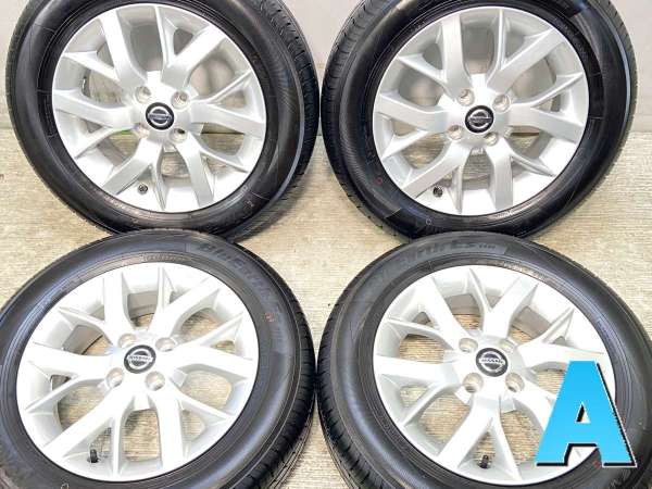 日産 純正 アルミ & タイヤ 185/65R15 日産純正アルミタイヤセット 185