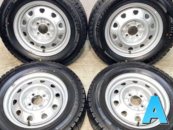 中古タイヤ 4本セット 185/70R14 88Q ダンロップ WINTERMAXX WM01 冬 スタッドレス 185/70/14 アリオン b5173