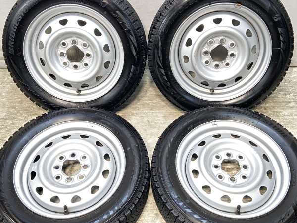 155/65R14インチ ブリヂストン ブリザック VRX2 5.0J 4H100 スタッドレスタイヤホイール4本セット MRT DAYTONA'S デイトナ ブラック ブリヂストン(BRIDGESTONE) 155⁄65R14 75Q スタッドレスタイヤ BLIZZAK VRX2 4本セット