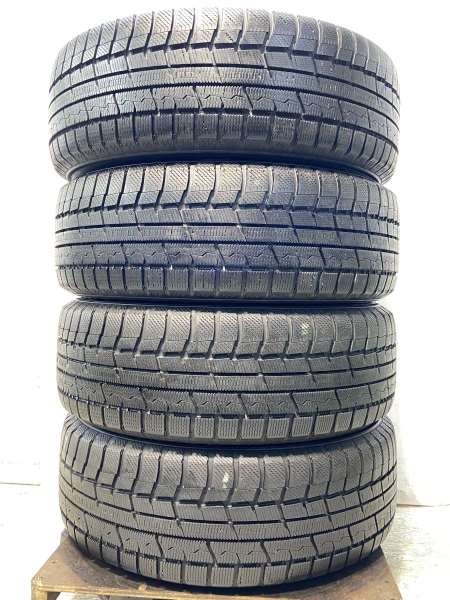 中古】トーヨータイヤ ウィンタートランパス TX 225/55R18 三菱純正 18 