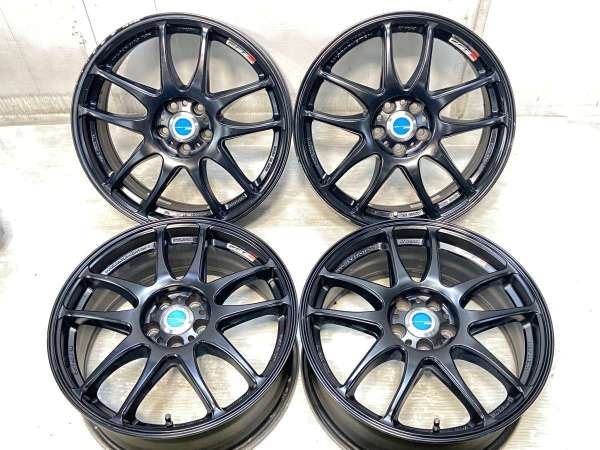 【中古】WORK WORK EMOTION キワミ 17x7.0 38 100-5穴 4本 中古ホイール・中古アルミホイール