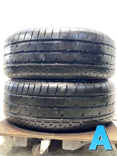 【中古】ブリヂストン LUFT RV2 225/55R17  2本セット サマータイヤ