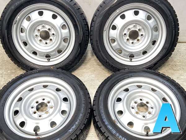 【中古】DUNLOP ウィンターマックス WM02 185/60R15 TOPY V10 15インチ 100/114.3-4穴 4本 中古タイヤ・スタッドレスタイヤ 18,576円
