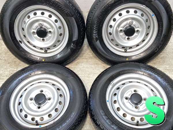 中古タイヤ145/80R12 4本 BridgeStone 4本セット