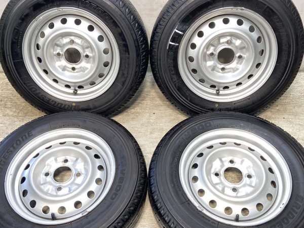 中古】ブリヂストン V600 165/80R14 日産純正 14インチ 114.3-4 中古】ブリヂストン V600 165/80R14 日産純正 14インチ 114.3-4