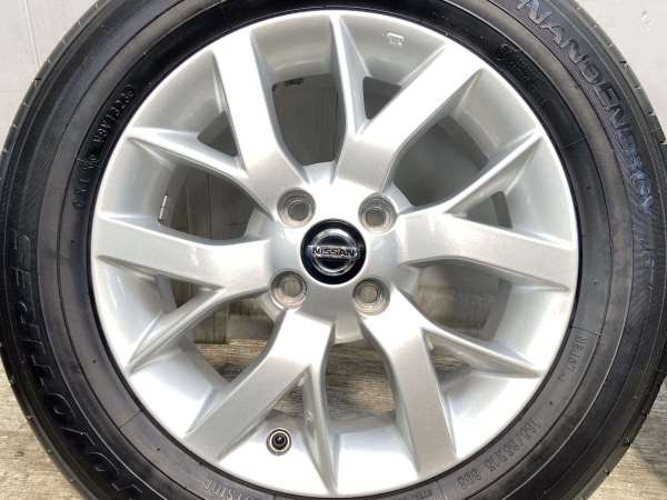 中古】トーヨータイヤ ナノエナジー J67 185/65R15 日産純正 15