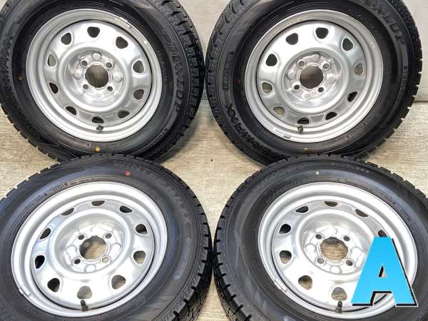 【中古】ダンロップ ウィンターマックス WM02 185/70R14 　 14インチ 100-4穴 4本 中古タイヤ・スタッドレスタイヤ