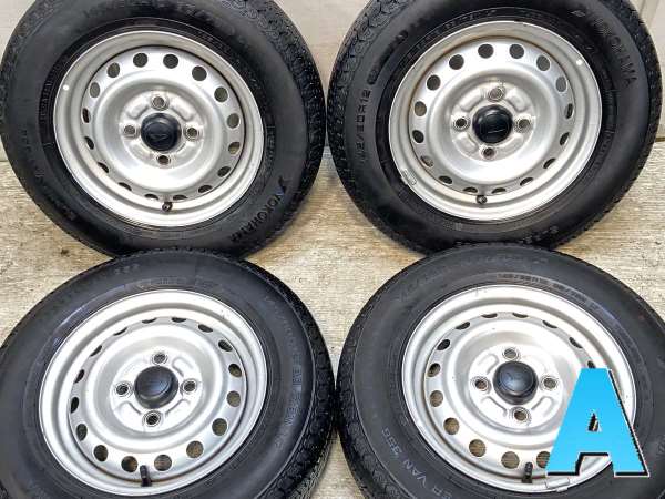その他 e 中古】ヨコハマ スーパーバン 356 145/80R12 ダイハツ純正 12