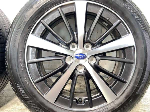 スバル 純正アルミホイール 16インチ ブリヂストンタイヤ4本セット