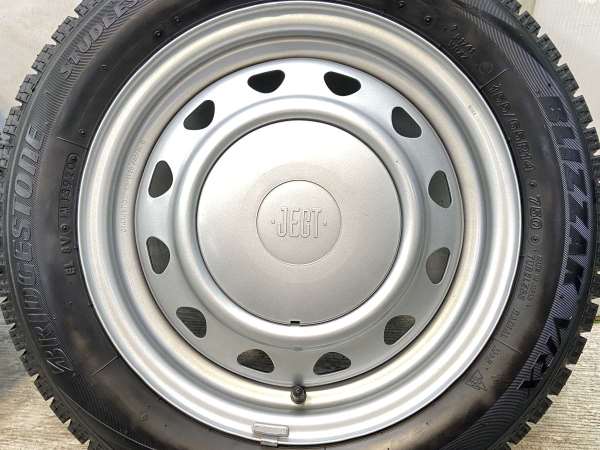 中古 BLIZZAK VRX3 14インチ TOPRUNアルミセット 中古】ブリヂストン