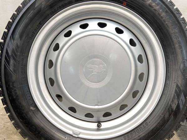【中古】ヨコハマ アイスガード iG60 185/65R15 キャロウィン R6 15インチ 100/114.3-4穴 4本 中古タイヤ・スタッドレスタイヤ_5
