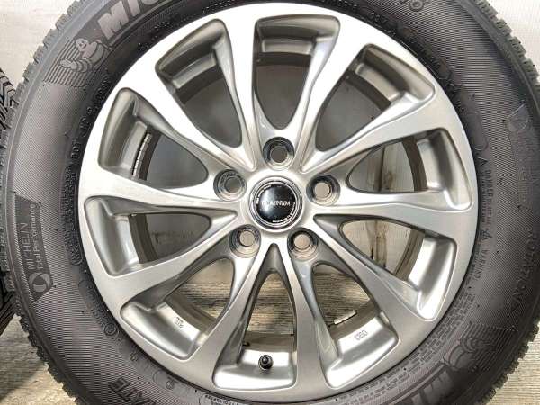 【中古】ミシュラン CROSS CLIMATE 215/60R16 　 BALMINUM 16インチ 114.3-5穴 4本 中古タイヤ・スタッドレスタイヤ_6
