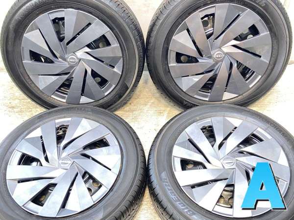 【中古】ヨコハマ ブルーアース 175/65R15 日産純正 15インチ 100-4穴 4本 中古タイヤ・サマータイヤ