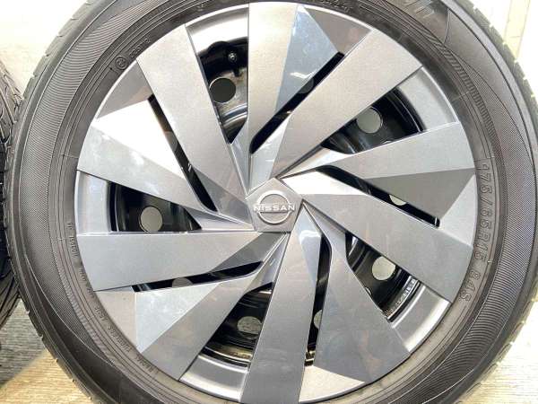 【中古】ヨコハマ ブルーアース 175/65R15 日産純正 15インチ 100-4穴 4本 中古タイヤ・サマータイヤ_4