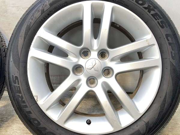 【中古】トーヨータイヤ プロクセス CF3 215/55R17 三菱純正 17インチ 114.3-5穴 4本 中古タイヤ・サマータイヤ_4