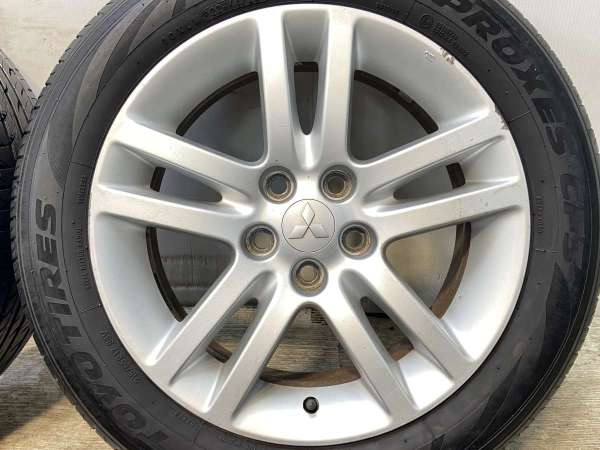 【中古】トーヨータイヤ プロクセス CF3 215/55R17 三菱純正 17インチ 114.3-5穴 4本 中古タイヤ・サマータイヤ_5