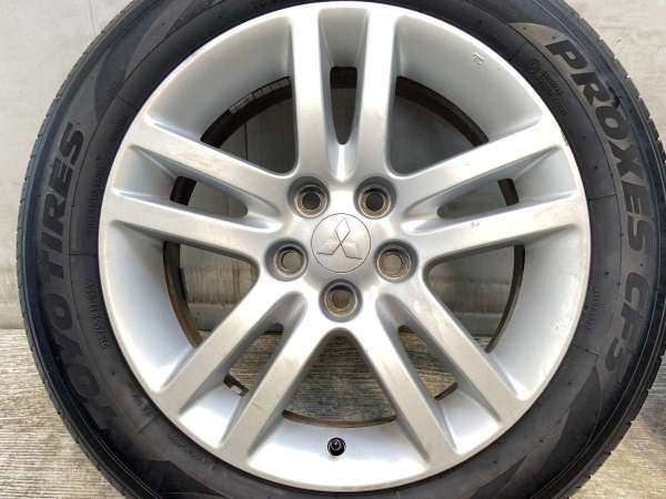 【中古】トーヨータイヤ プロクセス CF3 215/55R17 三菱純正 17インチ 114.3-5穴 4本 中古タイヤ・サマータイヤ_6