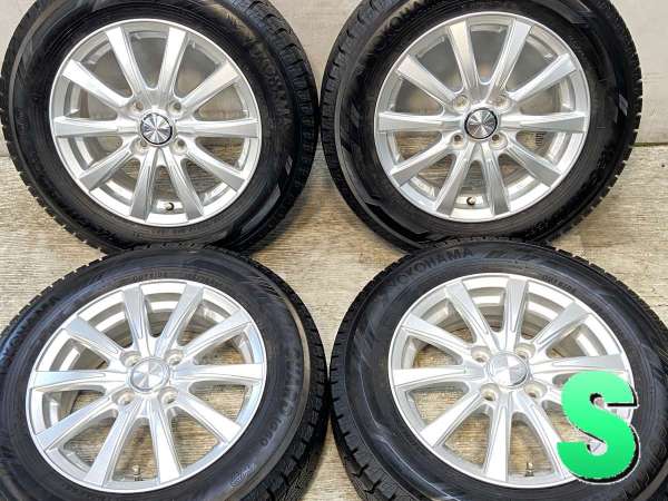 【中古】ヨコハマ アイスガード iG60 165/70R14 　 JOKER 14インチ 100-4穴 4本 中古タイヤ・スタッドレスタイヤ