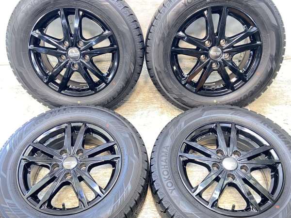 195⁄60R15 スタッドレス中古ヨコハマタイヤ4本セット ヨコハマタイヤ