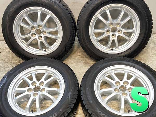 バリ溝　スタッドレスアルミセット　195/65-15 ダンロップWM01 ダンロップ ウィンターマックス 15インチスタッドレスセット 1955R15