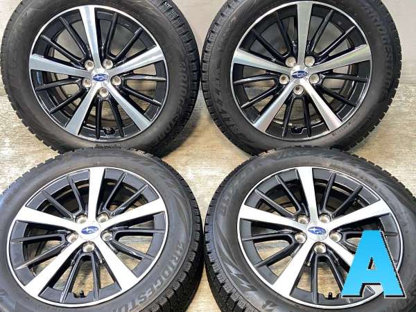ブリヂストン 205/55R16 スバル純正 タイヤホイールセット