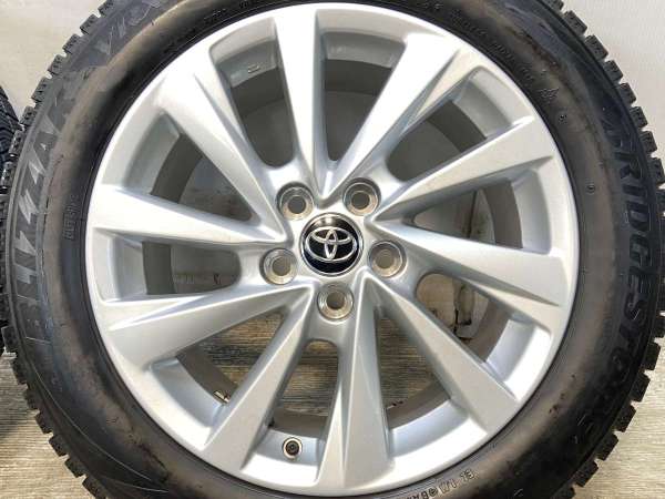 ◇中古溝有りトーヨー215/55R17 2022年製スタッドレスセット　カムリ ◇中古溝有りトーヨー215/55R17 2022年製スタッドレスセットカムリ