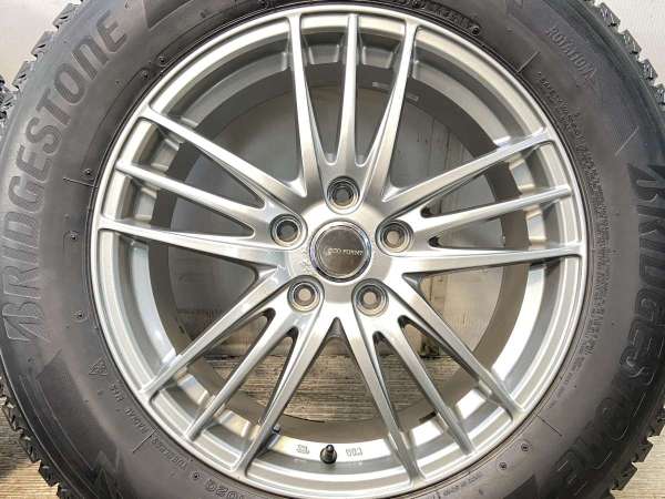 BS製 ECO FORME 18インチ & BLIZZAK 225/60R18 BRIDGESTONE