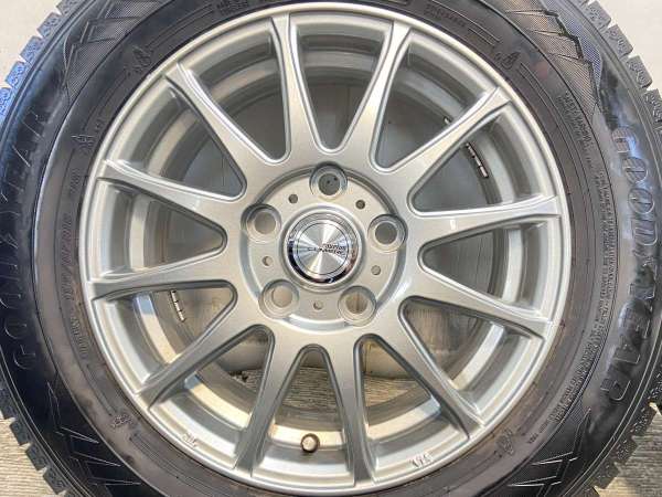 【中古】GY アイスナビ 8 195/65R15 ラブリオン ルミエール 15インチ 114.3-5穴 4本 中古タイヤ・スタッドレスタイヤ_4