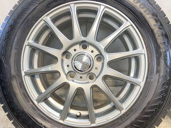 【中古】GY アイスナビ 8 195/65R15 ラブリオン ルミエール 15インチ 114.3-5穴 4本 中古タイヤ・スタッドレスタイヤ_5