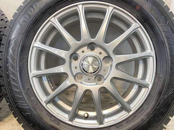 【中古】GY アイスナビ 8 195/65R15 ラブリオン ルミエール 15インチ 114.3-5穴 4本 中古タイヤ・スタッドレスタイヤ_6
